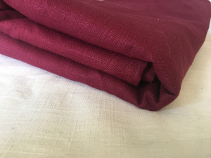Reinleinen-Tuch "Merlot", 5m