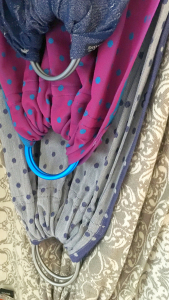 Nähauftrag für einen Ring Sling (Hybrid)